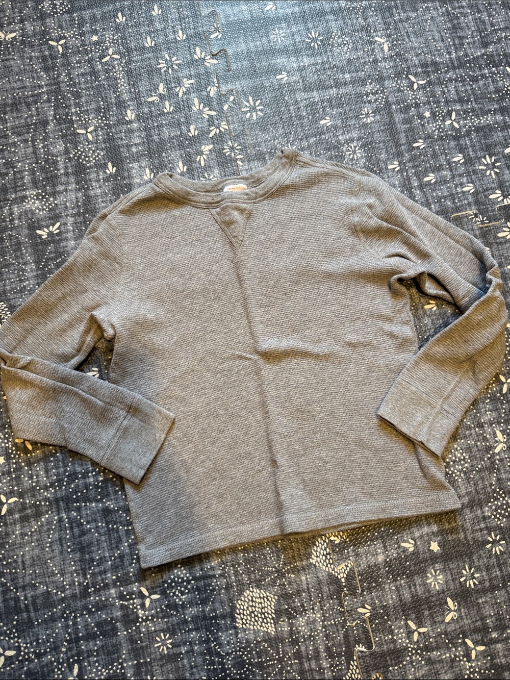 Hanna 6-7 Gray Waffle